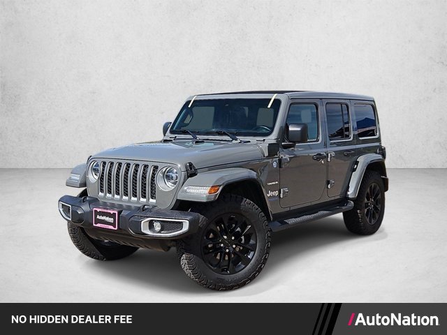 Used 2021 Jeep Wrangler Unlimited Sahara w/ Cold Weather Group AWD/4WD image 1