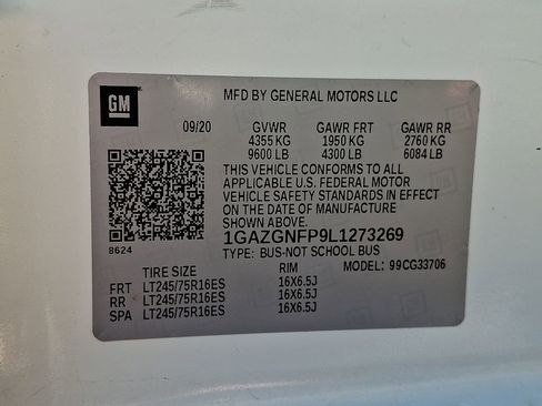 Used 2020 Chevrolet Express 3500 LS image 20