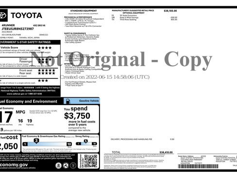 Used 2022 Toyota 4Runner SR5 image 3