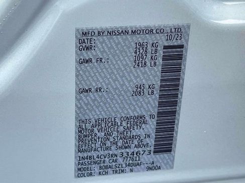 Used 2024 Nissan Altima 2.5 SR w/ SR Premium Package image 19