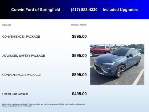 Used 2025 Buick Envista Sport Touring w/ Convenience I Package FWD image 5
