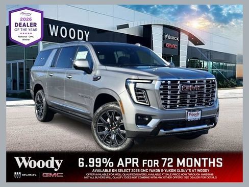 New 2026 GMC Yukon XL Denali w/ Sun & Power Step Package AWD/4WD image 1