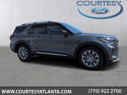 New 2026 Ford Explorer Platinum