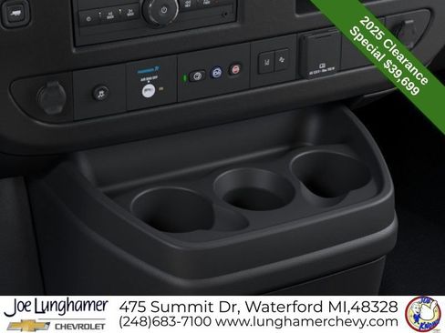 New 2025 Chevrolet Express 2500 w/ Enhanced Convenience Package RWD image 47