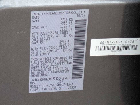 Used 2018 INFINITI QX60 AWD w/ Premium Plus Package image 34