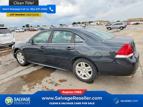 Used 2014 Chevrolet Impala LT w/ LT Sunroof Package FWD image 3