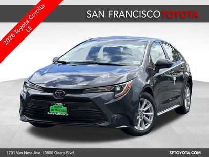 New 2026 Toyota Corolla LE