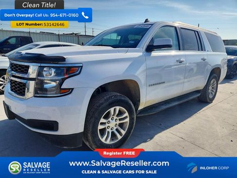 Used 2015 Chevrolet Suburban LS w/ Max Trailering Package RWD image 1