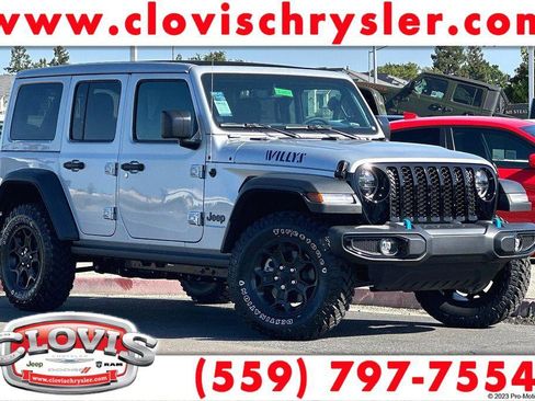 Used 2023 Jeep Wrangler Unlimited w/ Sun & Screen Package image 1