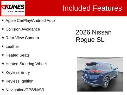 Used 2026 Nissan Rogue SL AWD/4WD image 2