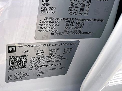 Certified 2023 Chevrolet Silverado 1500 LT Trail Boss w/ Protection Package image 27