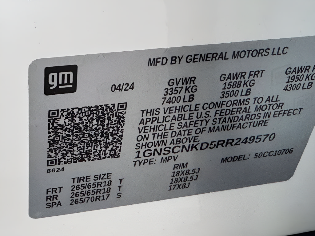 Used 2024 Chevrolet Tahoe LT RWD image 47