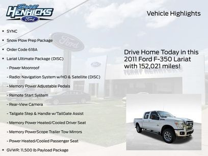 Used 2011 Ford F350 Lariat w/ Lariat Ultimate Pkg
