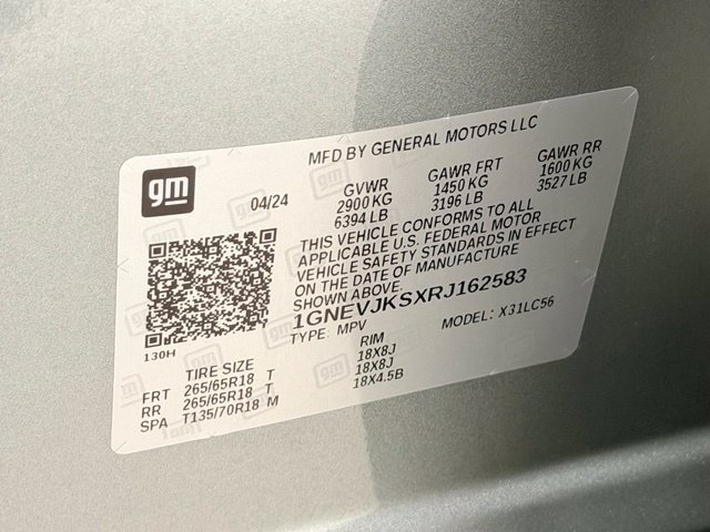 Certified 2024 Chevrolet Traverse Z71 AWD/4WD image 19