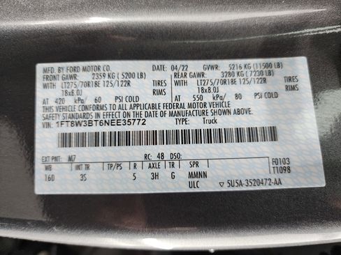 Used 2022 Ford F350 XLT w/ XLT Value Package image 61