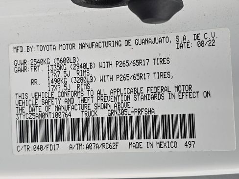 Used 2022 Toyota Tacoma TRD Sport image 33