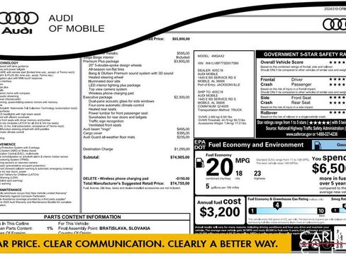 Used 2025 Audi Q7 3.0T Premium Plus w/ Premium Plus Package image 32