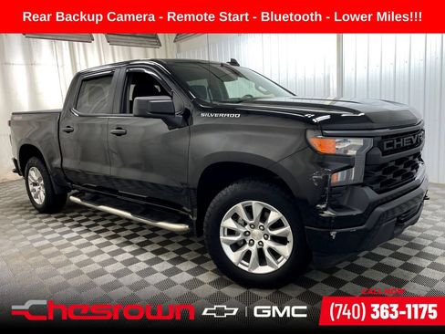 Used 2024 Chevrolet Silverado 1500 Custom AWD/4WD image 1