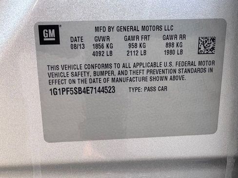 Used 2014 Chevrolet Cruze LT w/ Enhanced Safety Package FWD image 39