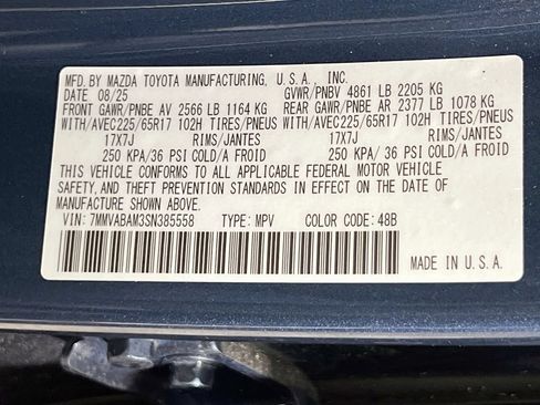 Certified 2025 MAZDA CX-50 AWD 2.5 S w/ Cargo Package image 36