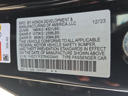 Used 2024 Honda Accord LX image 33