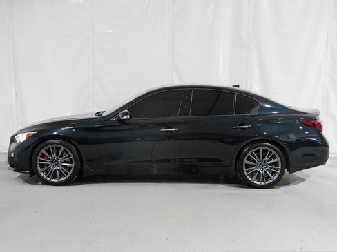 Used 2023 INFINITI Q50 Red Sport 400 w/ Black Opal Edition RWD image 2