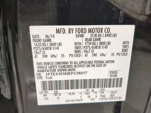 Used 2014 Ford F150 STX w/ Equipment Group 201A Mid AWD/4WD image 13