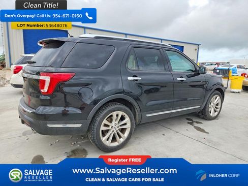 Used 2019 Ford Explorer Limited w/ Ford Safe & Smart Package FWD image 4