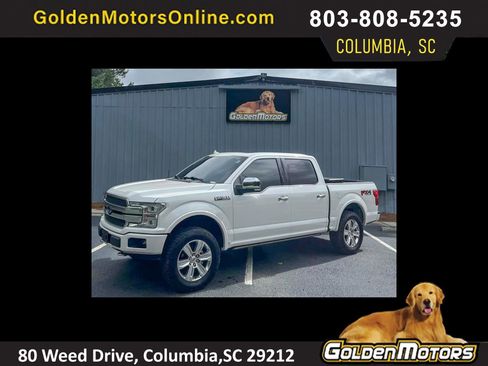 Used 2019 Ford F150 Platinum w/ Technology Package AWD/4WD image 1