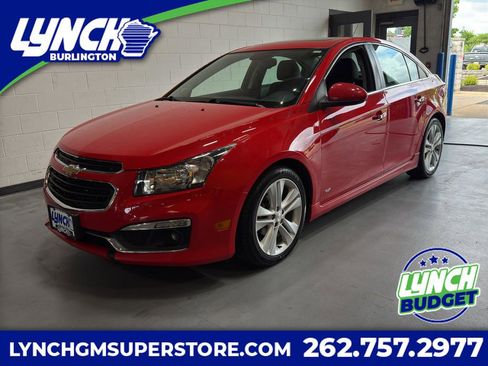 Used 2015 Chevrolet Cruze LTZ w/ Sun, Sound and Sport Package FWD image 1