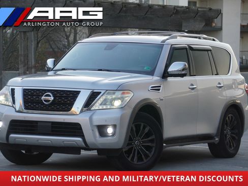 Used 2017 Nissan Armada Platinum w/ Captain Seat Package image 1