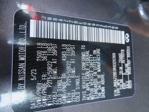 Used 2024 INFINITI QX80 Sensory w/ Cargo Package image 22