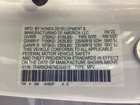Used 2022 Honda CR-V EX-L image 16