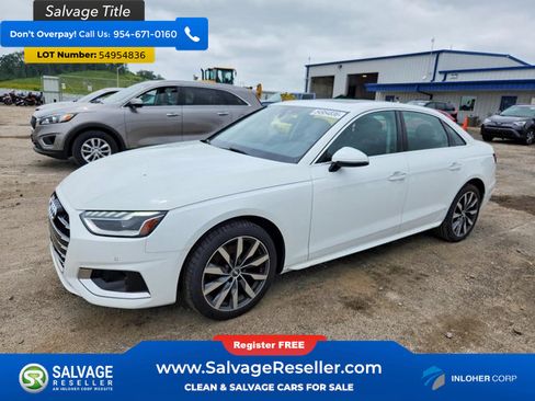 Used 2020 Audi A4 2.0T Premium Plus FWD image 1