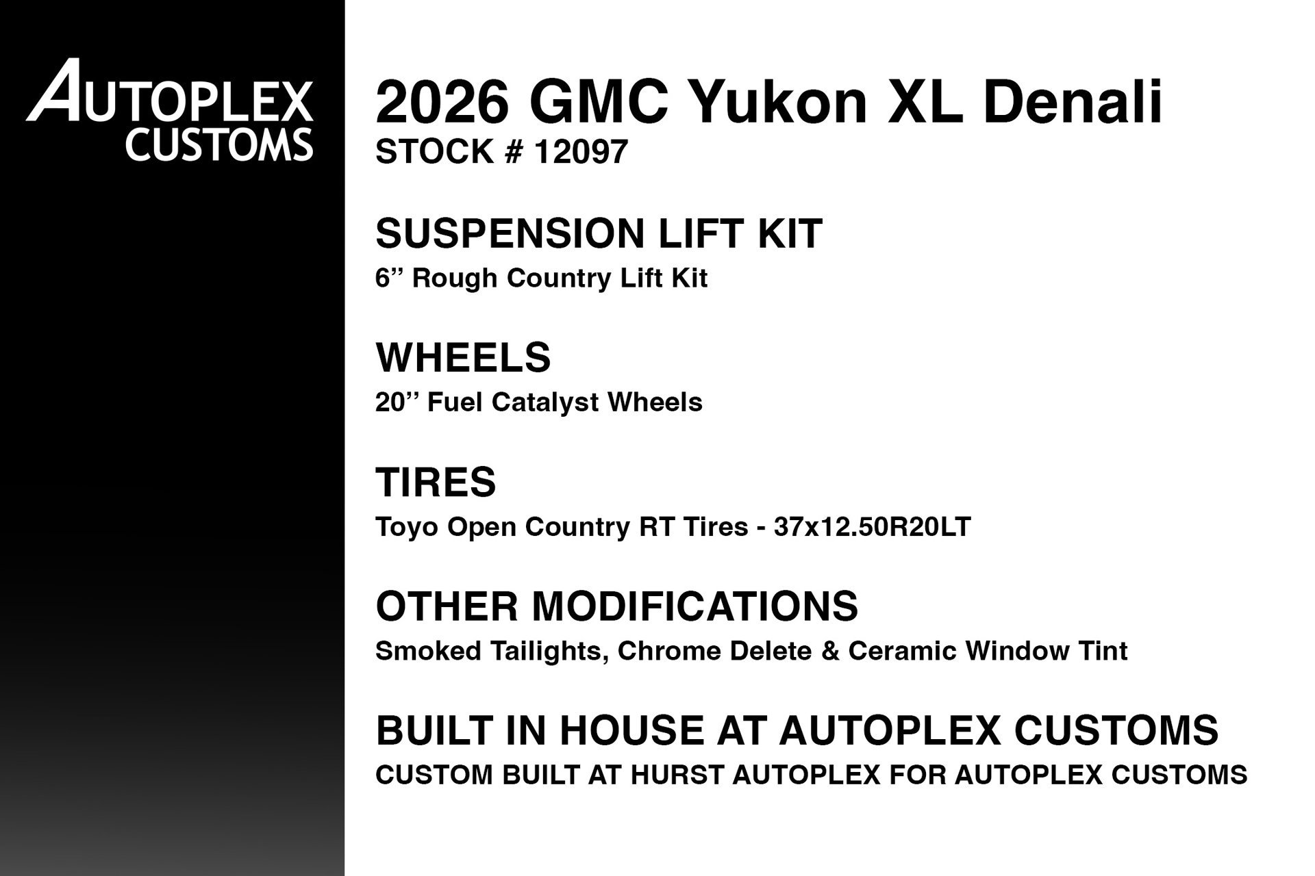 Used 2026 GMC Yukon XL Denali w/ Sun & Power Step Package AWD/4WD image 2