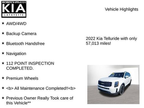 Used 2022 Kia Telluride SX w/ SX Prestige Package AWD/4WD image 8