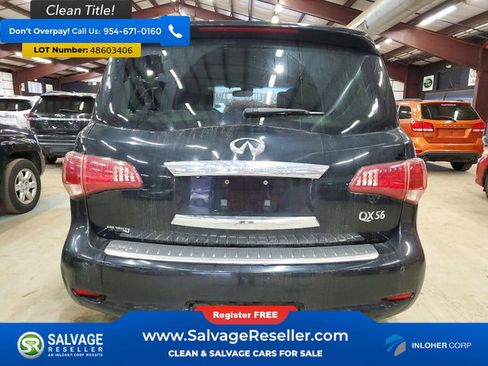 Used 2011 INFINITI QX56 4WD w/ Deluxe Touring Pkg image 8
