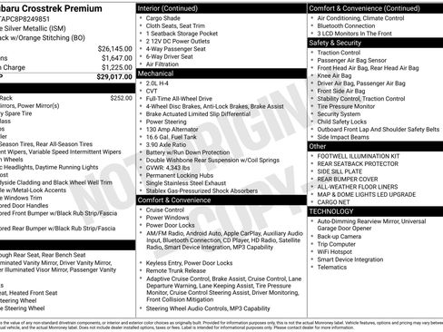 Used 2023 Subaru Crosstrek 2.0i Premium image 41