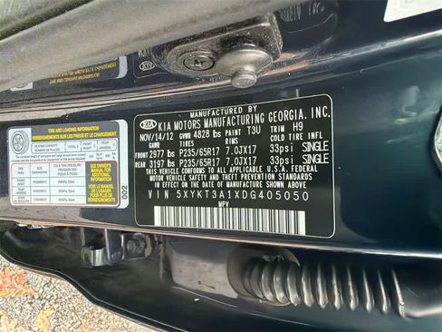 Used 2013 Kia Sorento LX w/ Value Pkg image 30