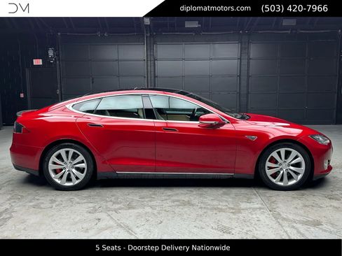 Used 2015 Tesla Model S P85D AWD/4WD image 8