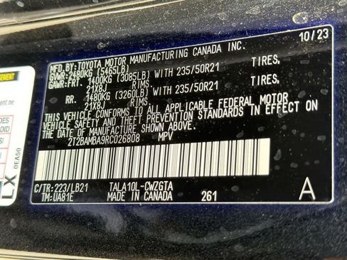 Certified 2024 Lexus RX 350 Premium Plus w/ Convenience Package FWD image 28