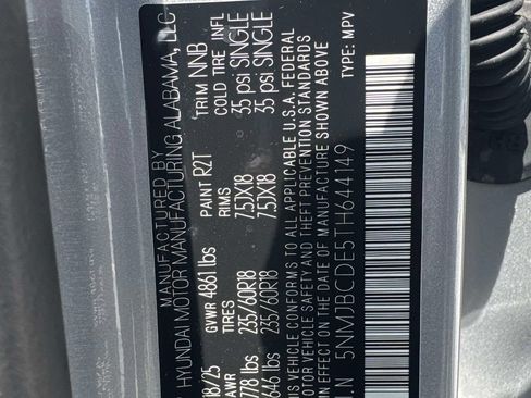 Certified 2026 Hyundai Tucson SEL AWD/4WD image 16