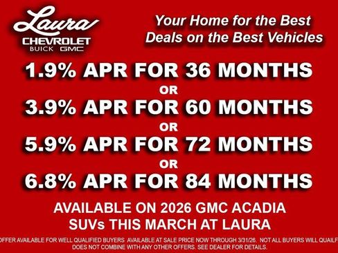 New 2026 GMC Acadia Elevation w/ Black Edition image 4