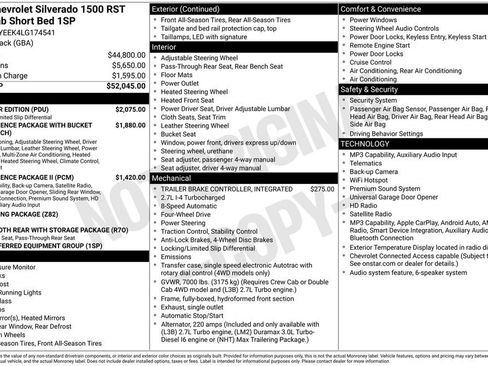 Used 2020 Chevrolet Silverado 1500 RST w/ All-Star Edition AWD/4WD image 11