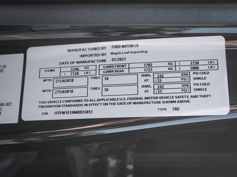 Used 2021 Ford F150 XLT w/ Equipment Group 302A High image 36