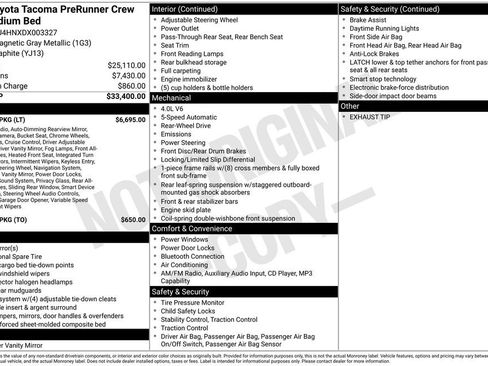 Used 2013 Toyota Tacoma PreRunner w/ Limited Pkg RWD image 3