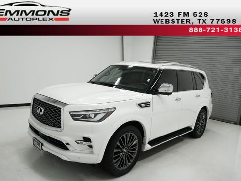 Used 2023 INFINITI QX80 Sensory w/ Cargo Package AWD/4WD image 1