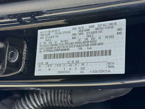 Certified 2024 Ford F150 XLT w/ Equipment Group 302A MID AWD/4WD image 39