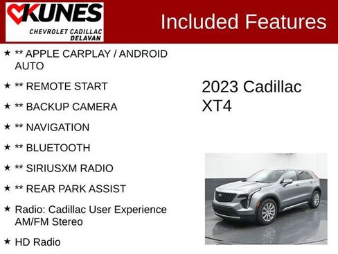 Used 2023 Cadillac XT4 Premium Luxury image 3