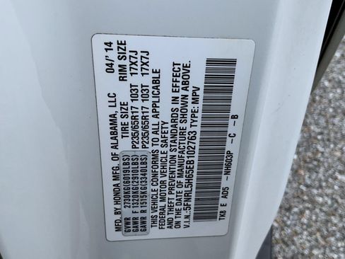 Used 2014 Honda Odyssey EX-L image 29